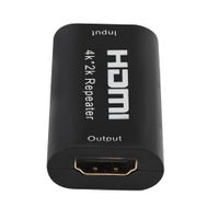 Tangxi Mini HDMI Repeater Extender Up to 130 Feet Supporting 3D and 1080P 4Kx2K@60HZ HDCP2.2/1.4 EDID Passthrough CEC HDR Bandwidth