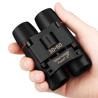 Fujunkang 30x60 Mini Small Compact Binoculars for Kids and Adults, Portable Pocket Foldable Binoculars for Waterproof Bird Watching, Mountaineering, Outdoor Hunting, Watching Performances