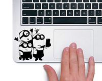 Minions taking Selfie Macbook Laptop Trackpad Vinyl Sticker Decal