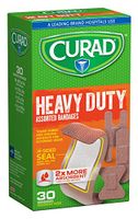 Curad Heavy Duty Assorted Bandages 30 ea ( Packs of 3)