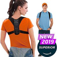 Posture Corrector for Women and Men, Upper Back Brace for Clavicle Support, Adjustable Back Straightener and Providing Pain Relief from Neck, Back & Shoulder(Small)