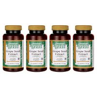 Swanson Grape Seed Extract (Standardized) 50 Milligrams 120 Capsules (4 Pack)