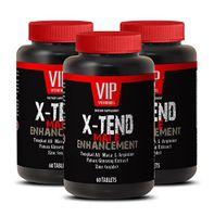 Pills for Men for Sex - X-TEND - Male Enhancement - Tribulus libido Booster - 3 Bottles 180 Tablets