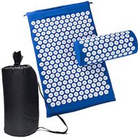 SYLOTS Acupressure Mat and Pillow Set, Acupuncture Massage Mats Chiropractic Pressure Point Massager with Tote Bag for Relieves Stress, Back, Neck, and Sciatic Pain