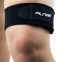 IT Band Strap for Knee – Helps Relieve Knee Pain from Running – ITB Runners Knee, Iliotibial Band, Compression Strap Neoprene (S/M, Black)