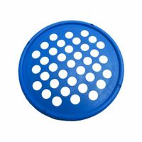 Cando 10-0864 Blue Web Hand Therapy Device, Latex, 7" Diameter, Heavy Resistance