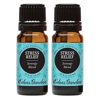 Edens Garden Stress Relief Essential Oil Synergy Blend, 100% Pure Therapeutic Grade (Highest Quality Aromatherapy Oils- Anxiety & Stress), 10 ml Value Pack