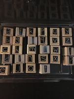 Stampin' Up! Tidy Alphabet Stamp Set