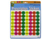 336 Pack prescription stickers Case of 24