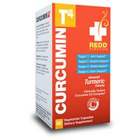 Redd Remedies - Curcumin T4, Promotes Joint Comfort and Response to Stress, 60 Count