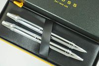 Cross Limited Edition Extremely Polished Chrome Nile Pen Pencil Set