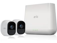 Arlo Pro - Wireless Home Security Camera System with Siren | Rechargeable, Night vision, Indoor/Outdoor, HD Video, 2-Way Audio, Wall Mount | Cloud Storage Included | 2 camera kit (VMS4230)