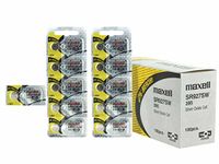 One (1) X Maxell 395 SR927SW SB-AP Silver Oxide Watch Battery 1.55v Blister Packed