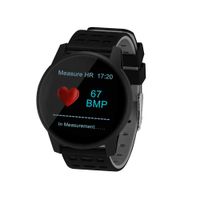 SUNROAD Smart Touch Screen Health&Fitness Tracker Activity Blood Pressure&Oxygen Watch Heart Rate Measurement Message & Call Remind Pedometer Calorie Bluetooth Sleep Monitor Watches