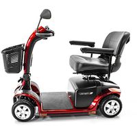 VICTORY 9 Pride 4-wheel Electric Mobility Scooter SC709 Red + Accessories