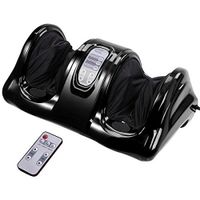 CHIMAERA Relaxing Kneading and Rolling Foot Massager with Remote Control (Black)