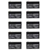 Universal Power Group 12V 1.3Ah SLA Battery Replaces Camino Labs 412 Pulse Oximeter - 10 Pack