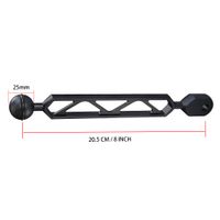 Sea frogs 8"/22cm Aluminium 1" Ball and YS Head Adapter, Arm for Underwater Strobe/Housing
