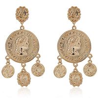 1set Bohemia Coin Earrings Drop Gypsy Statement Earrings Tribal Ear Stud Jewe GT Accessory Fine Women Womens Cheap Bright Bangle Charms Charm Party Beautiful