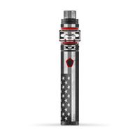 Skin Decal Vinyl Wrap for Smok Stick Baby Prince Vape Stickers Skins Cover/Black White Grunge Flag USA America