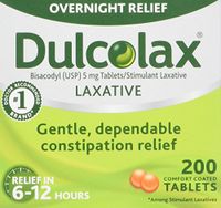  Dulcolax Laxative - 5 mg - 200 Comfort Coated Tablets