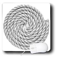 3dRose LLC 8 x 8 x 0.25 Inches Mouse Pad, Circle Me Nautical (mp_109459_1)