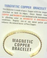 Pure Copper Tiny Magnets Bracelet Believed Offer Relief Certain Diseases