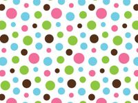 TRENDY DOTS Recycled Tissue240~20"x30" Sheets Tissue Prints (1 unit, 240 pack per unit.)