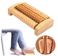 Healthy Care Eliminate Pain Wooden Roller Body Feet Back Massager Massage Acupoint by GokuStore