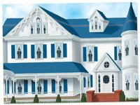 Home Sweet Home Theme Gift Cards3-3/4x2-3/4" (30 unit, 6 pack per unit.)