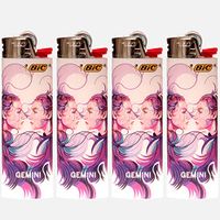 4 - Bic Gemini Astrology Horoscope Lighters