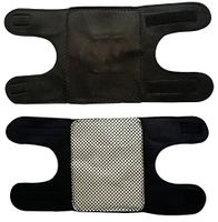 Binglinghua 1pair Adjustable Tennis Elbow Brace Self-Heating Magnetic Therapy Strap Pain Relief
