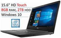 DELL INSPIRON I3567-5664BLK-PUS 15.6″ TOUCH-SCREEN LAPTOP (INTEL CORE I5-7200U, 8GB RAM, 2TB HDD, BLACK)