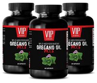 Wild Oregano Plant - Wild Mediterranean Oregano Oil 1500mg - Urinary Health Women - 3 Bottles 180 Capsules