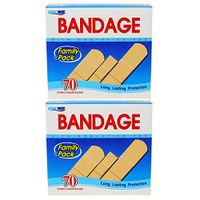 Pure-Aid Famiy Pack Bandage - 70ct (2 Pack)