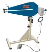 Baileigh BR-18E-36 Power Bead Roller Machine with Adjustable Depth Stop, 110V, 1/8hp Motor, 36" Throat Depth