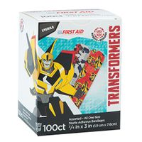 Transformers Bandages - First Aid Kid Supplies - 1200 Per Pack