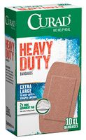 Curad Extreme Hold, X-Large, 2 Inches X 3 3/4 Inches, 10 Count, (Pack of 4)