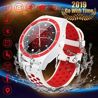 Supfauy Smart Watch,Bluetooth Smartwatch Touch Screen Wrist Watch with Camera/SIM Card Slot,Phone Smart Watch for Kids Young Lady Sports Fitness Tracker