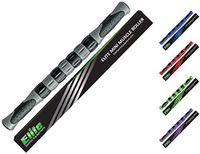 Elite Massage Roller Stick Targets Sore, Tight Leg Muscles to Prevent Cramps and Release Tension. It's Sturdy, Lightweight, Smooth Rolling and Thankfully This Lifesaver has Comfortable Handles.Silver