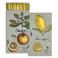 HomArt - Match Box Set of 2 - Citrus: Lemon & Orange