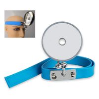 Doctor Head Mirror,Fencia Adjustable Doctor Reflector New Head Mirror Reflector Medical Doctor Examination Light Physician Nose Ear Forehead Viewfinder - Blue