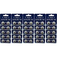 (50) AG5 LR754 393 SR754 Alkaline Battery