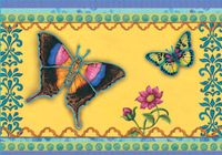Lang Perfect Timing Artisan Butterflies Petite Notecard by Renee Charisse Jardine, 3.5 x 5 Inches, 12 Cards and 13 Envelopes (2080021)