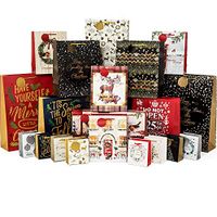 24 Count Bags Bulk Set Includes 4 Jumbo 6 Large 6 Medium 8 Small for Wrapping