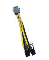 BGNing PCI-E 8 Pin Female to Double 8Pin (6Pin + 2Pin) Male Power Supply Cable Cord PCI-E Splitter Charge Cable for Graphics Video Card 25cm