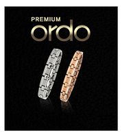 Clavis Premium Ordo Elegant Magnetic Therapy Bracelet Pain Reliefm - 99.999% Germanium - Gem Identificatiom Report, Report of Quality Included - Simple, Stylish, Beauty - Silver + Rose Gold