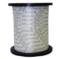 USA Made 1250 Lb 1/2" Pull Tape/Mule Webbing - 1000 FT (Many Strengths and Lengths Available)