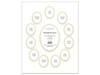 PA Framing, Double Layer Mat, 11 x 14 inches - Cream Core Ivory and Matte Metallic Gold Inner