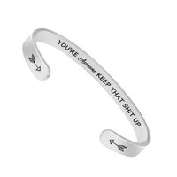 Bracelets for Women Inspirational Gifts for Women Her Mom Cuff Bangle Friendship Bracelet Mantra Birthday Jewelry Come Gift Box ...